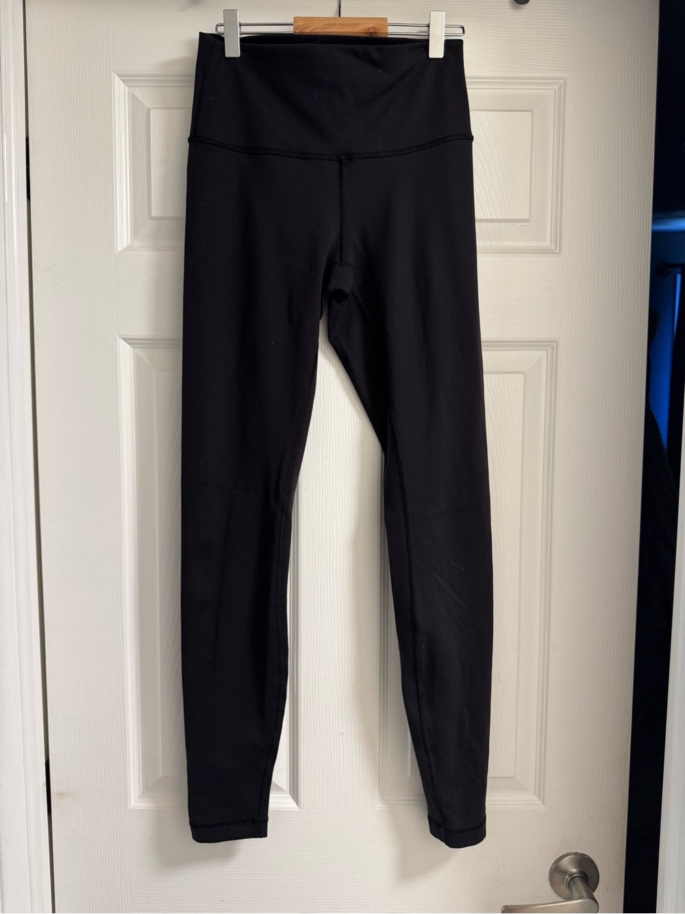 High-Waist Black Lululemon Leggings